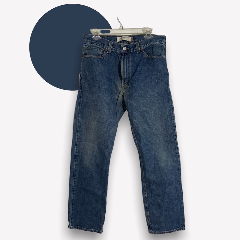 levi’s 505 regular fit 34w jeans